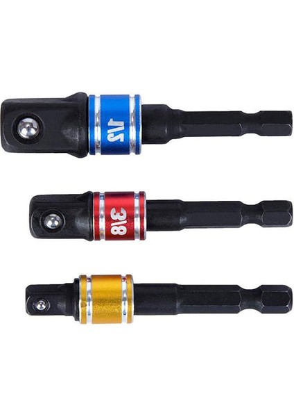Adet Uzatma Çubuğu Hex Shank Soket Adaptörü Matkap Ucu Somun Sürücü Seti (Yurt Dışından)