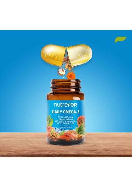 Daily Omega 3 30 Kapsül