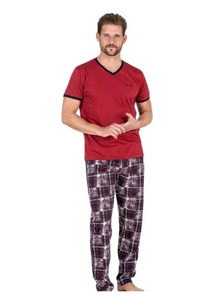 Pierre Cardin 6046 V Yaka Pijama Takımı