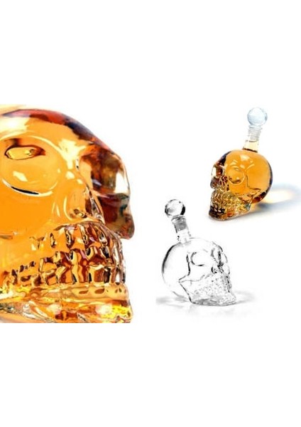 Crystal Head Kuru Kafa Cam Şişe 350 ml