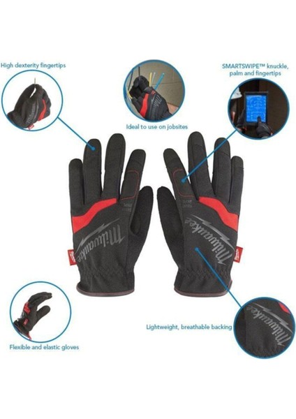 T48229712 Ağır Hizmet Tipi Iş Eldiveni Esnek Tip 9 Beden / L fırsatları