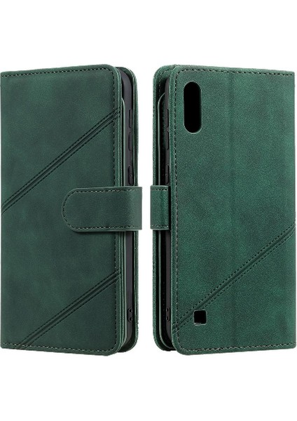 Samsung Galaxy A10/M10 Pu Deri Kart Tutucu Kickstand Cüzdan (Yurt Dışından)