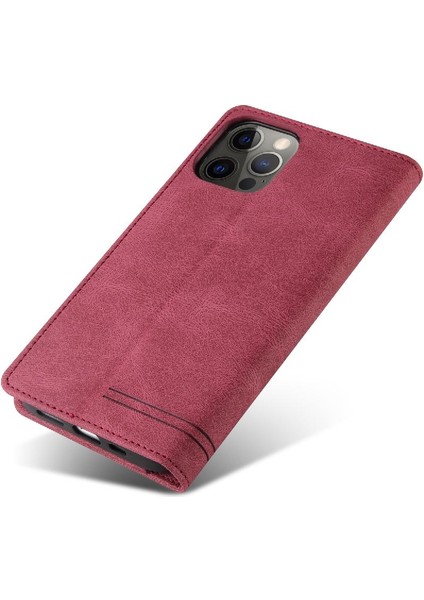 IPhone 11 Için Kılıf Pro Iki Kart Yuvaları Premium Deri Premium Deri (Yurt Dışından)