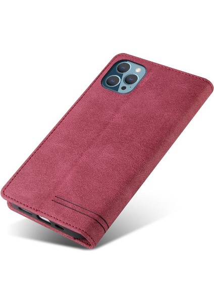 IPhone 13 Için Kılıf Pro Kickstand Premium Deri Iki Kart Yuvaları Prim (Yurt Dışından) indirimleri