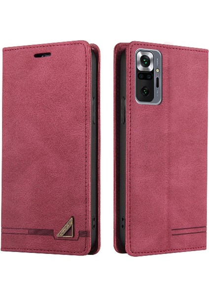 Xiaomi Redmi NOTE10 Pro Kickstand Premium Deri Premium Iki Için Kılıf (Yurt Dışından) indirimleri