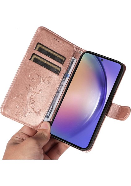 Samsung Galaxy Case 5g Için Kılıf ve Kart Yuvası Cüzdan Telefon Kılıfı ile Yüksek (Yurt Dışından)