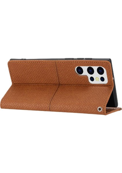 Samsung Galaxy S22 Ultra El Cüzdan Kredi Kartı Tutucu Flip Book Için Kılıf (Yurt Dışından) indirimleri