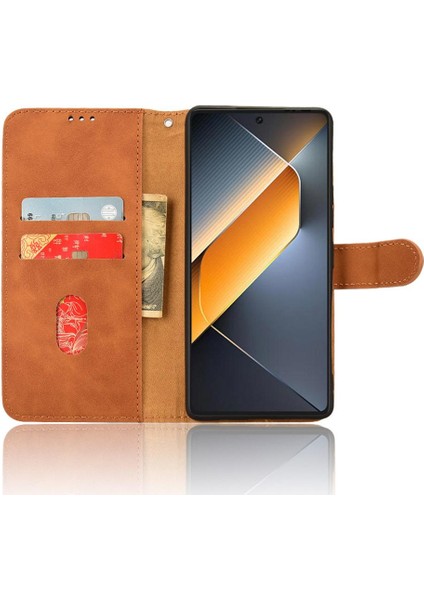 Tecno Pova 6 Pro 5g Kart Ekleme Deri Folio Flip Case Için Kılıf (Yurt Dışından) modelleri