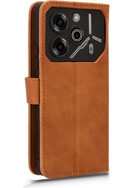 Tecno Pova 6 Pro 5g Kart Ekleme Deri Folio Flip Case Için Kılıf (Yurt Dışından) indirimleri