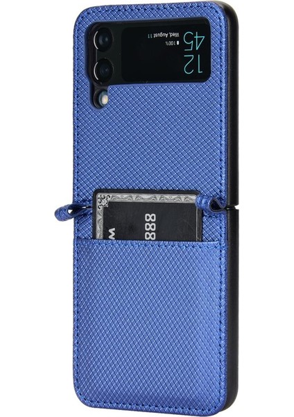 Samsung Galaxy Z Flıp 3 Manyetik Cüzdan Kickstand Kapak Kartı (Yurt Dışından)