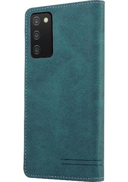 Samsung Galaxy A30 Premium Deri Premium Deri Kickstand Için Kılıf (Yurt Dışından)