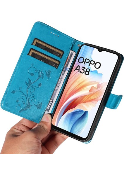 Oppo A38 4G/A18 4g ve El Kayışı Cüzdan Telefon ile Kart Yuvası (Yurt Dışından) indirimleri
