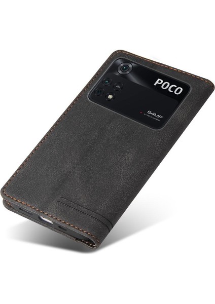 Xiaomi Poco X4PRO 5g Premium Deri Iki Kart Yuvaları Kickstand (Yurt Dışından) indirimleri