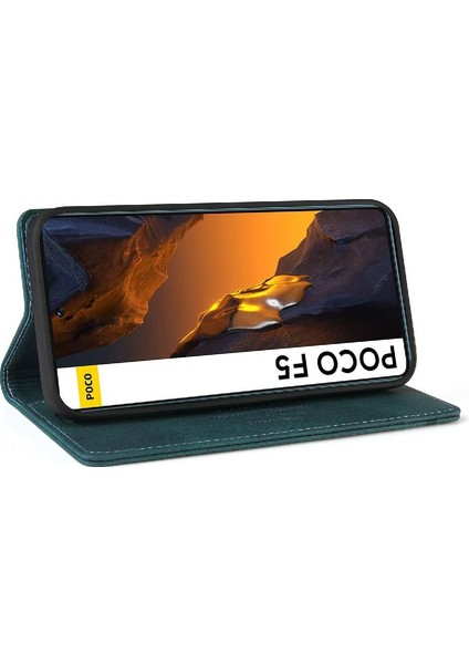 Xiaomi Poco F5 5g Için Iki Kart Yuvaları Premium Deri Kickstand (Yurt Dışından) fırsatları