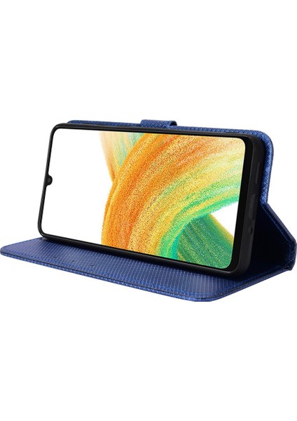 Samsung Galaxy A33 5g Kart Tutucu Için Kickstand Kapak Manyetik Cüzdan (Yurt Dışından)