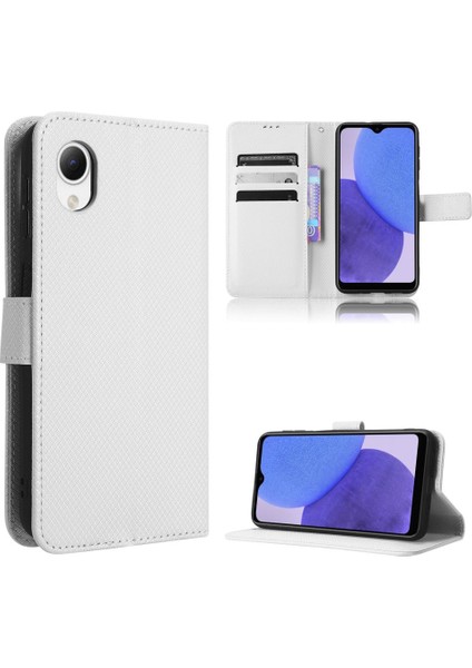 Samsung Galaxy A23E/A23S Kickstand Kart Tutucu Kapak Manyetik (Yurt Dışından)