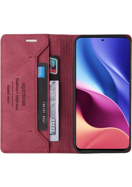 Xiaomi Redmi Için Kılıf K40/K40 Pro Iki Kart Yuvaları Premium Deri Premium (Yurt Dışından) fırsatları