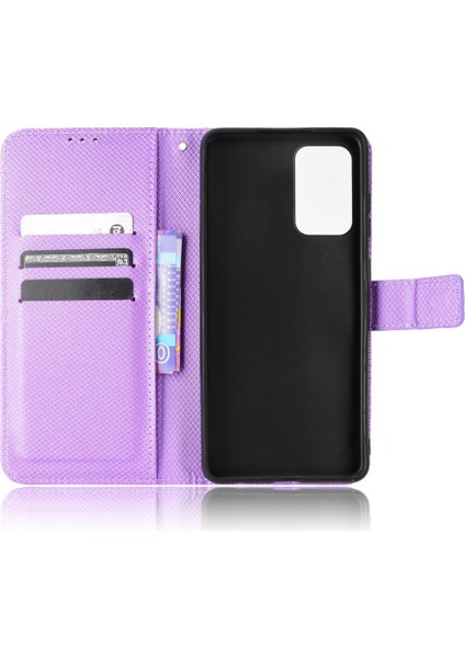 Samsung Galaxy A72 4g Için Kılıf Kapak Manyetik Cüzdan Kickstand Kart Tutucu (Yurt Dışından) fırsatları