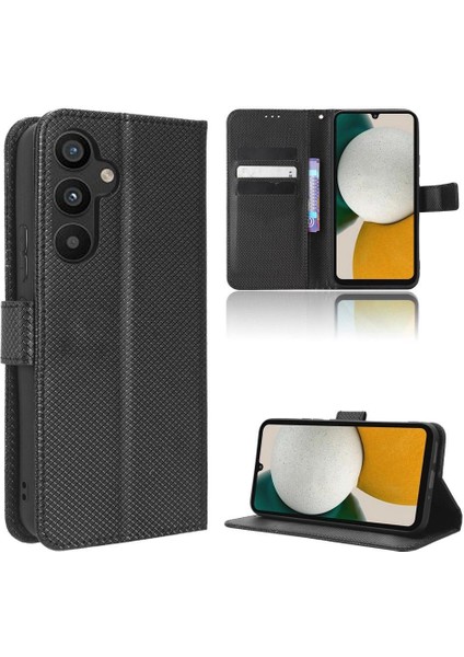 Samsung Galaxy A34 5g Kart Tutucu Için Kickstand Kapak Manyetik Cüzdan (Yurt Dışından)