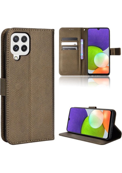 Samsung Galaxy M22 4g Kart Tutucu Manyetik Cüzdan Kapak Kickstand (Yurt Dışından) modelleri
