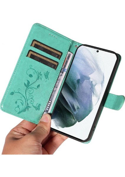 Samsung Galaxy S21 Artı ve Kart Yuvası Cüzdan Telefon Kılıfı Kabartmalı (Yurt Dışından) indirimleri