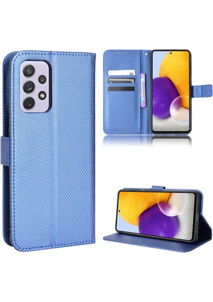 Samsung Galaxy A72 4g Için Kılıf Kapak Manyetik Cüzdan Kickstand Kart Tutucu (Yurt Dışından) fiyatları