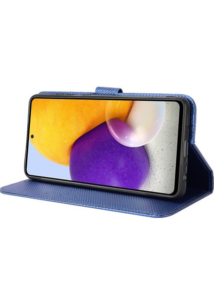 Samsung Galaxy A72 4g Için Kılıf Kapak Manyetik Cüzdan Kickstand Kart Tutucu (Yurt Dışından) fırsatları
