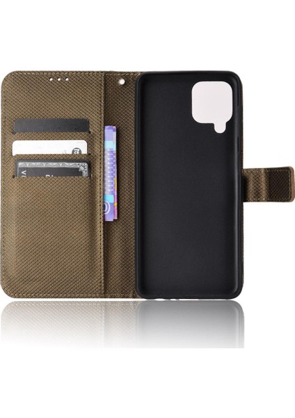 Samsung Galaxy M22 4g Kart Tutucu Manyetik Cüzdan Kapak Kickstand (Yurt Dışından) fırsatları