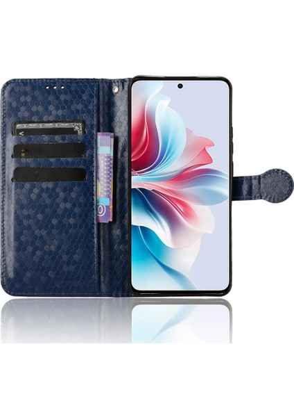 Oppo RENO11 F 5g Manyetik Toka Için Kılıf Geometrik Desen Deri Cüzdan (Yurt Dışından) indirimleri