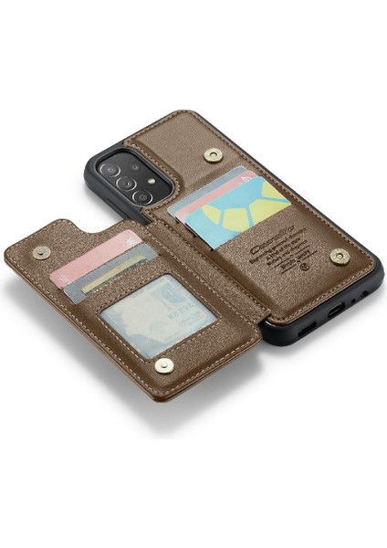 Samsung Galaxy Için Caseme Cüzdan Kılıf A52S 5g Pu Deri Ince Darbeye (Yurt Dışından)