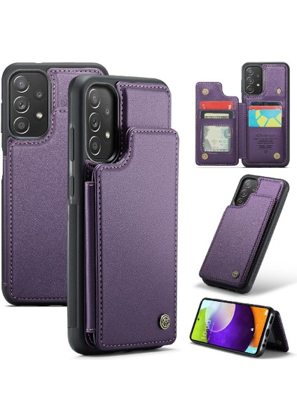 Samsung Galaxy Için Caseme Cüzdan Kılıf A52S 5g Pu Deri Ince Darbeye (Yurt Dışından)