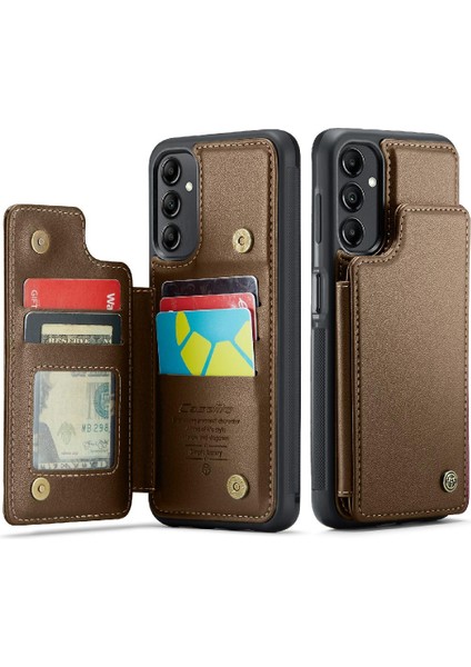 Samsung Galaxy A14 4g/5g Rfıd Engelleme Pu Deri Için Caseme Cüzdan Kılıf (Yurt Dışından) indirimleri