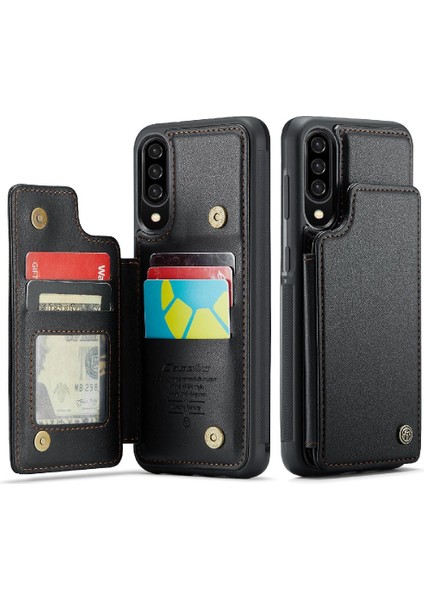 Samsung Galaxy A50/A50S/A30S Pu Deri Kart Tutucu Için Caseme Cüzdan Kılıf (Yurt Dışından)