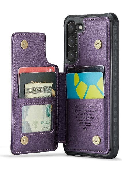 Samsung Galaxy S23 Için Caseme Cüzdan Durumda Pu Deri Ince Darbeye Vaka (Yurt Dışından) indirimleri