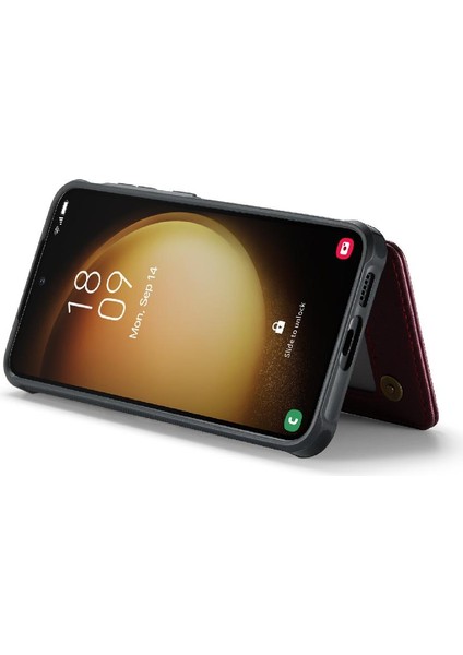 Samsung Galaxy S23 Artı Rfıd Engelleme Kickstand Pu Için Caseme Cüzdan Kılıf (Yurt Dışından)