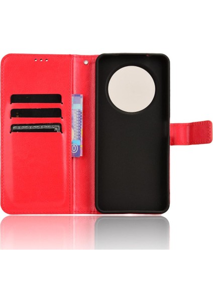 Xiaomi Poco C61 Cüzdan Kapak Çevirin Manyetik Kart Tutucu (Yurt Dışından)