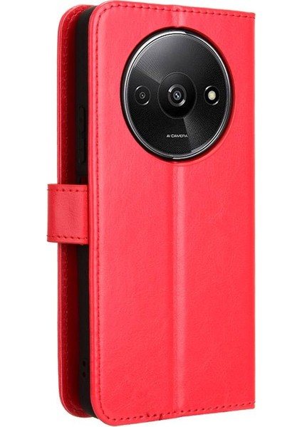Xiaomi Poco C61 Cüzdan Kapak Çevirin Manyetik Kart Tutucu (Yurt Dışından)