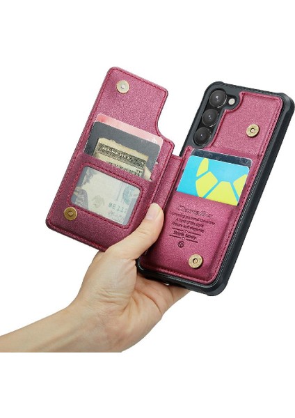 Samsung Galaxy S23 Için Caseme Cüzdan Durumda Pu Deri Ince Darbeye Vaka (Yurt Dışından) fiyatları