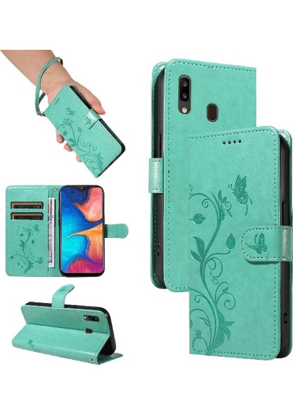 Samsung Galaxy A30/A20 Yüksek Kaliteli Deri Cüzdan Telefon Kılıfı ve (Yurt Dışından) indirimleri