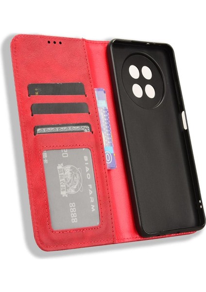 Realme 12 5g Pu Deri Manyetik Kapatma Cüzdan Için Kılıf (Yurt Dışından) fırsatları