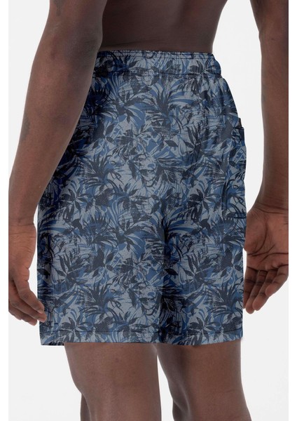 Erkek Havuz Deniz Desenli Şort 027 Koyu Lacivert fırsatları