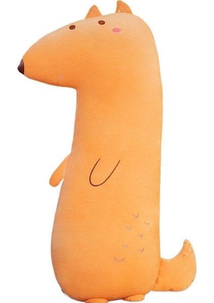 Karikatür Tilki Serisi Peluş Oyuncak Dinozor Timsah Yumuşak Sevimli Bebek Büyük Yastık Kız Yatak Bebek (Yurt Dışından)