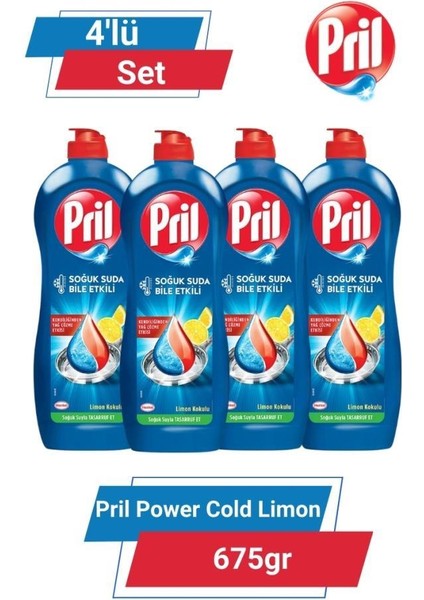 Power Cold Limon 675gr 4'lü Set
