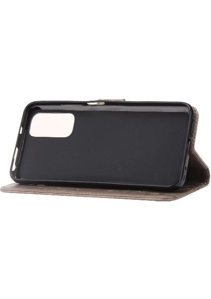 Xiaomi Redmi Not 11 Için 4g Kickstand Pu Deri Manyetik Kart Durumda (Yurt Dışından)