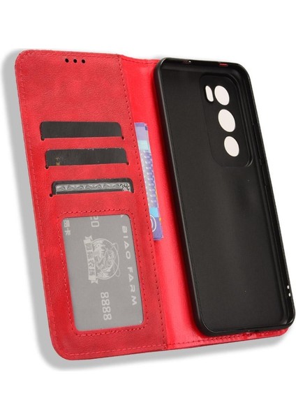 Oppo Oppo 12 5g Cüzdan Manyetik Kapatma Pu Deri Için Kılıf (Yurt Dışından) modelleri