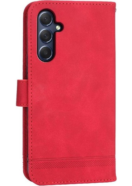 Samsung Galaxy M54 Kart Yuvaları Manyetik Kapatma Bileklik Için Flip Case (Yurt Dışından) indirimleri