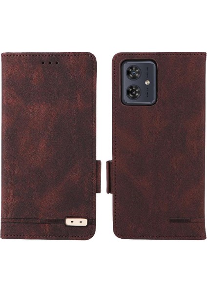 Motorola Moto G54 5g Kart Tutucu Kapak Kickstand Manyetik Için Flip Case (Yurt Dışından) modelleri