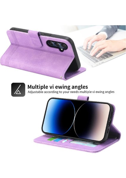 Samsung Galaxy M54 Kart Yuvaları Manyetik Kapatma Bileklik Için Flip Case (Yurt Dışından) fırsatları