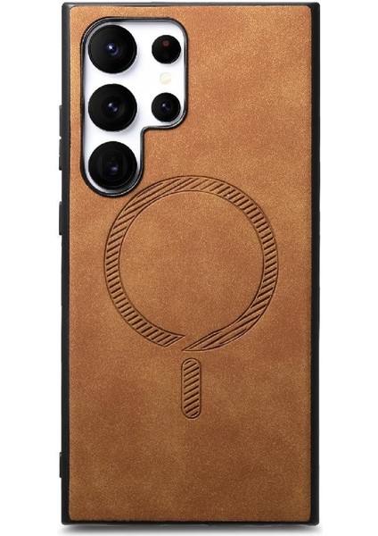 Samsung Galaxy S23 Ultra Ince Hafif Kablosuz Şarj Için Flip Case (Yurt Dışından)