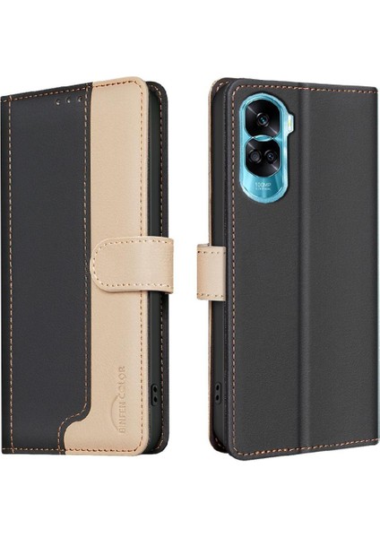 Onur X50I Darbeye Dayanıklı Tpu Iç Kabuk Rfıd Engelleme Flip Case (Yurt Dışından)